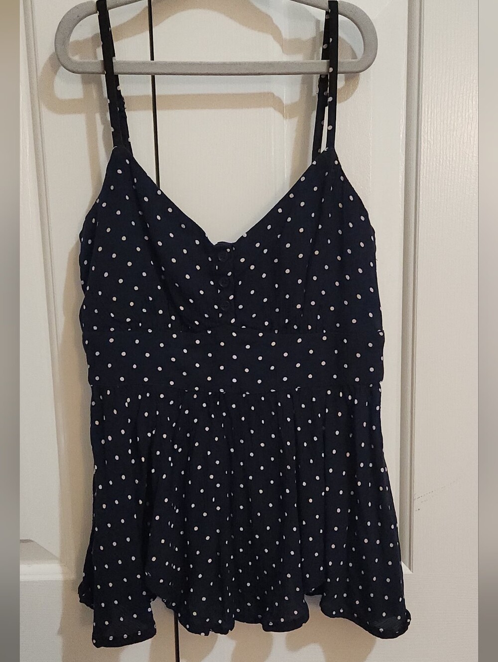 Asymmetrical Babydoll Top